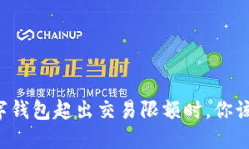 当你的数字钱包超出交易限额时，你该如何应对？