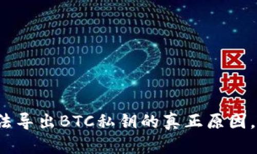 TP钱包无法导出BTC私钥的真正原因,你知道吗?