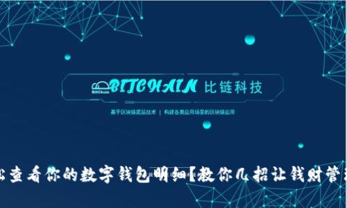 如何轻松查看你的数字钱包明细？教你几招让钱财管理更简单