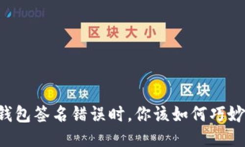 当TP钱包签名错误时，你该如何巧妙应对？